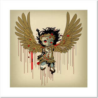 Grunge Angel Posters and Art